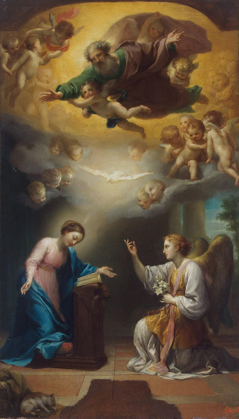 Die Verkündigung - Anton Raphael Mengs