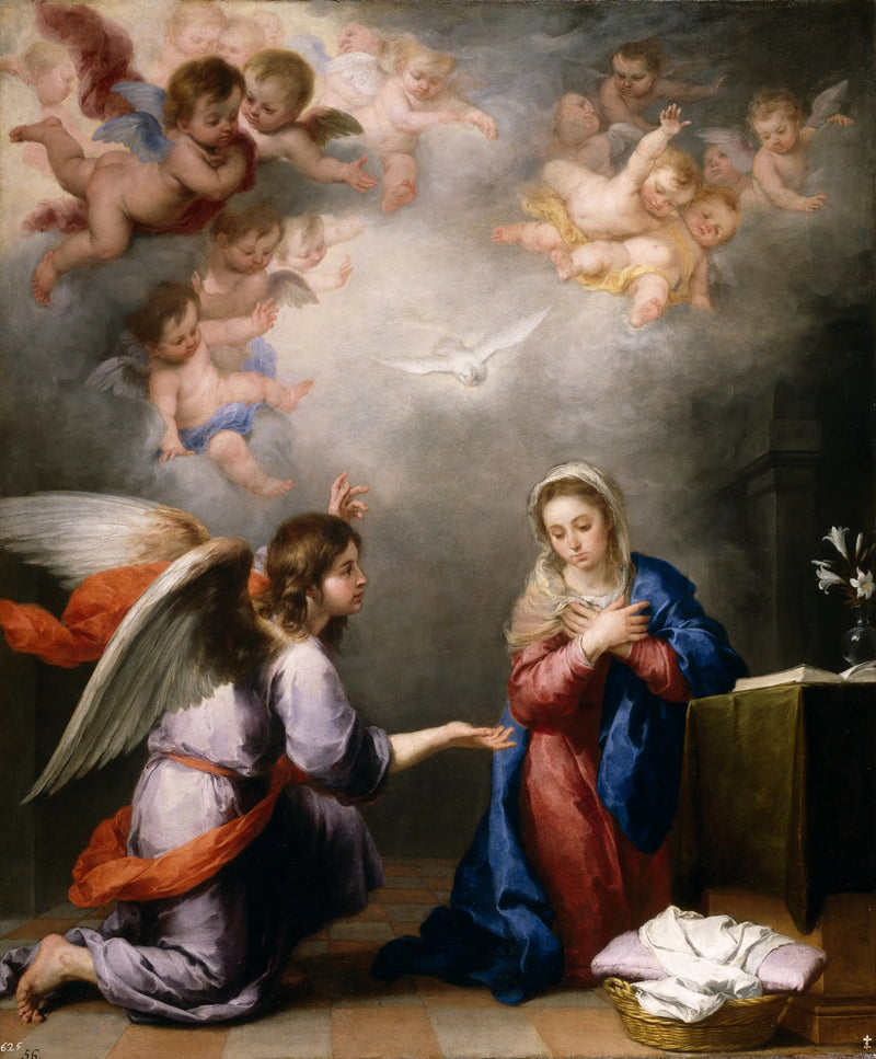 Verkündigung - Bartolomé Esteban Murillo