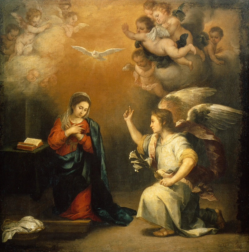 Verkündigung - Bartolomé Esteban Murillo