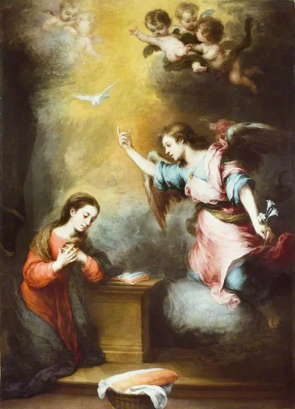 Verkündigung - Bartolomé Esteban Murillo