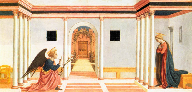 Die Verkündigung - Domenico Veneziano