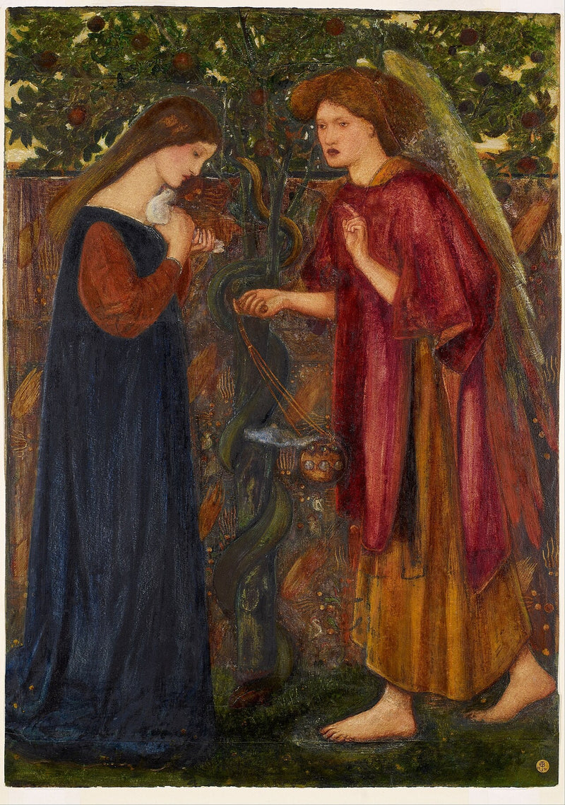 Die Verkündigung - Edward Burne-Jones