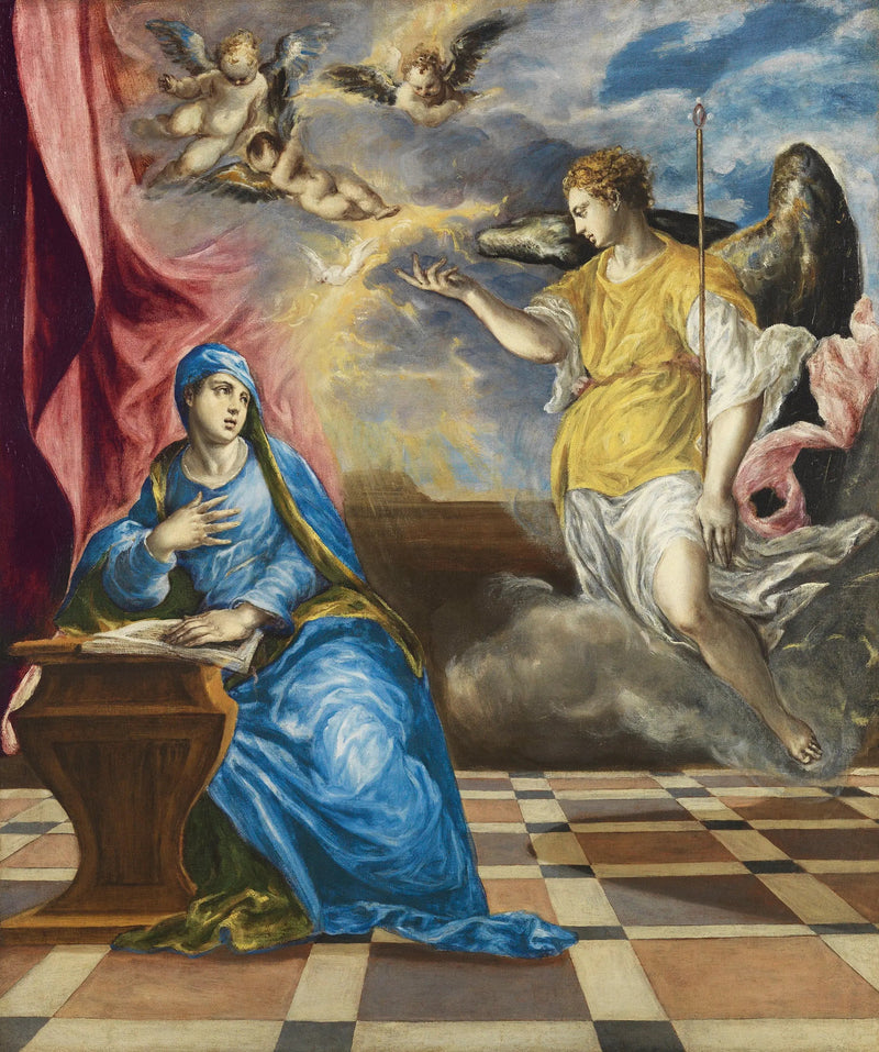 Die Verkündigung - El Greco