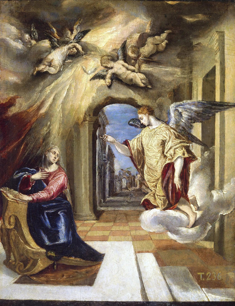 Die Verkündigung - El Greco