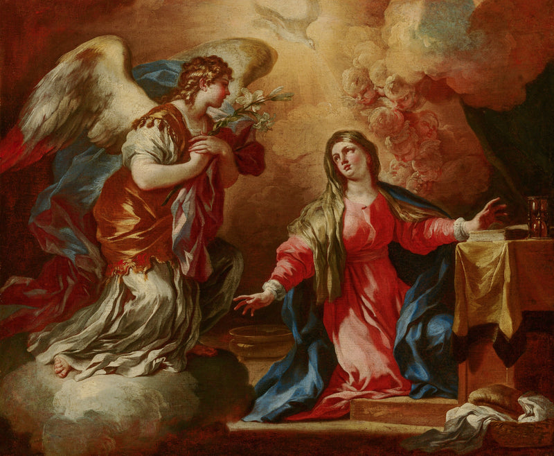Die Verkündigung - Francesco Solimena
