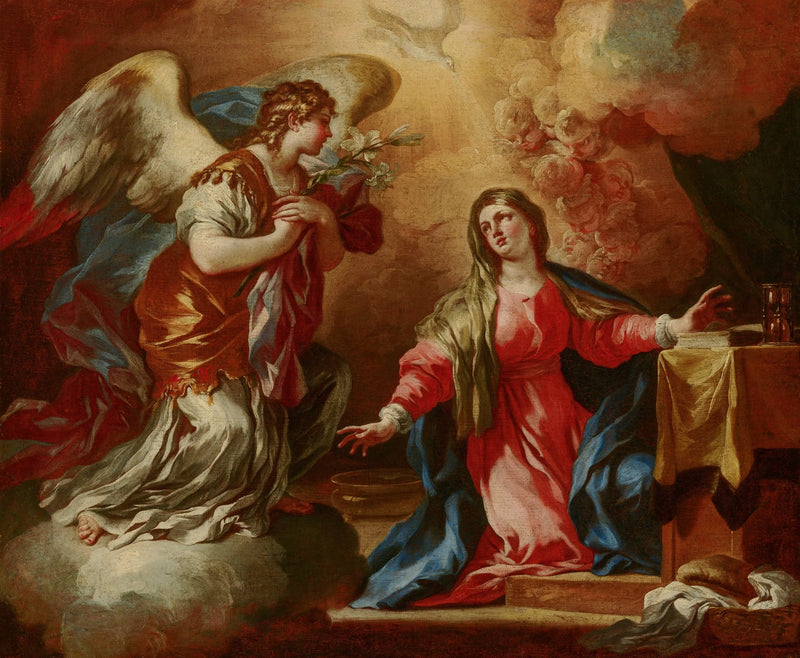 Die Verkündigung - Francesco Solimena