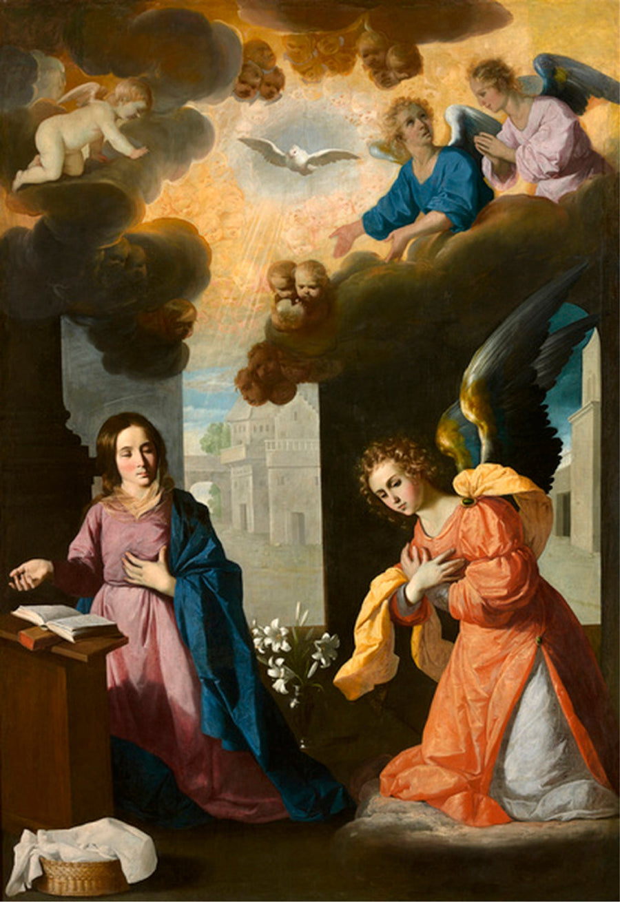 Verkündigung - Francisco de Zurbarán