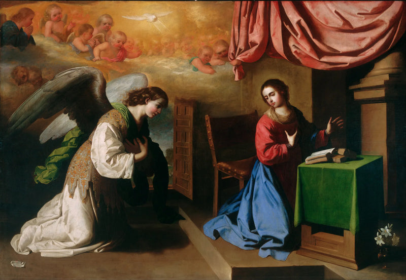 Verkündigung - Francisco de Zurbarán