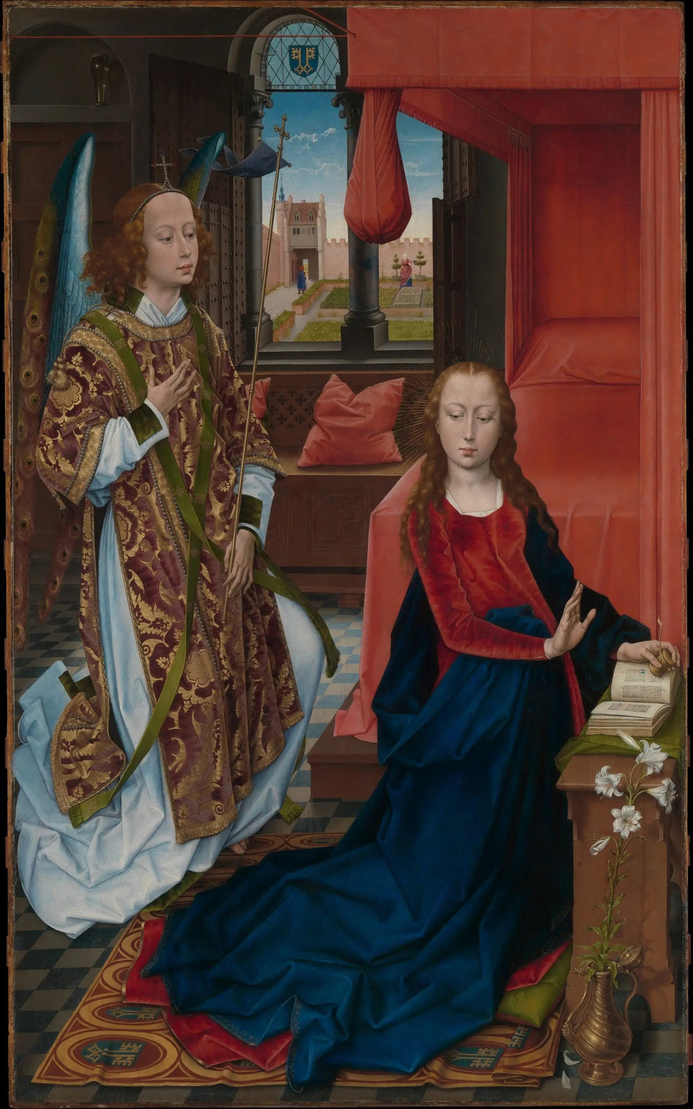 L'Annonciation - Hans Memling image 1 reproduction d’œuvre d’art à l’huile