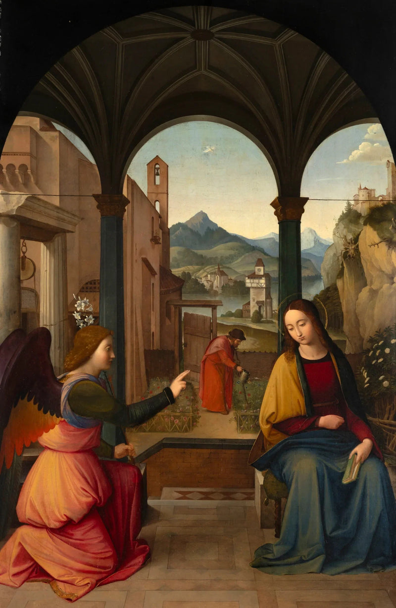 Die Verkündigung - Johann Friedrich Overbeck
