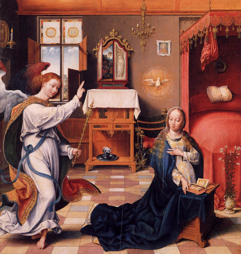 Verkündigung. - Joos van Cleve