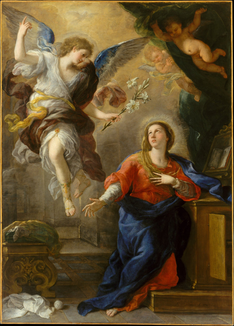 Die Verkündigung - Luca Giordano
