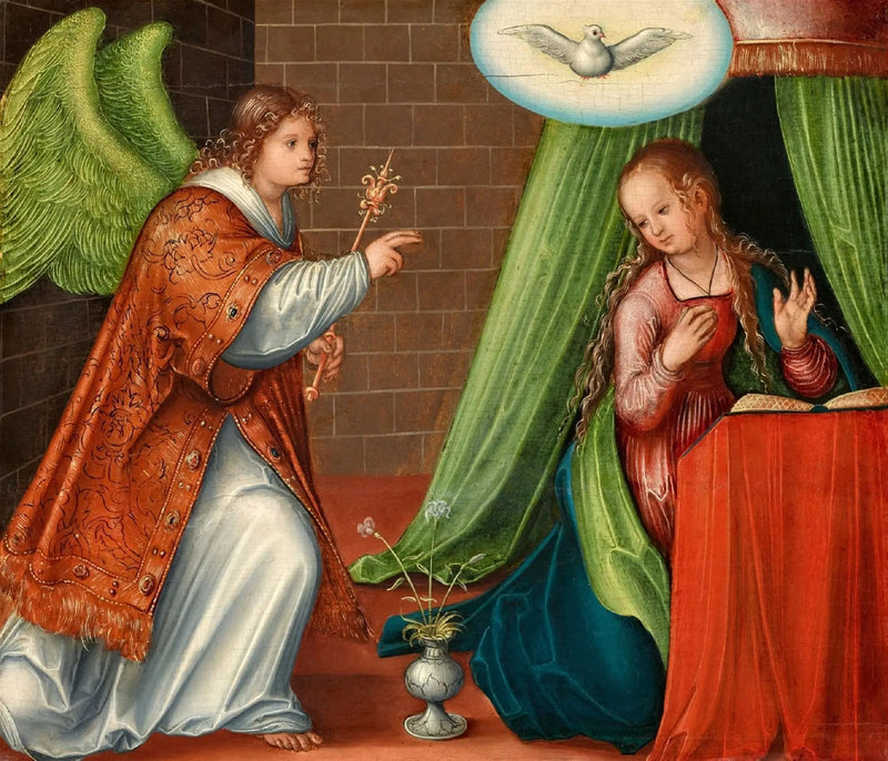 Verkündigung - Lucas Cranach der Ältere