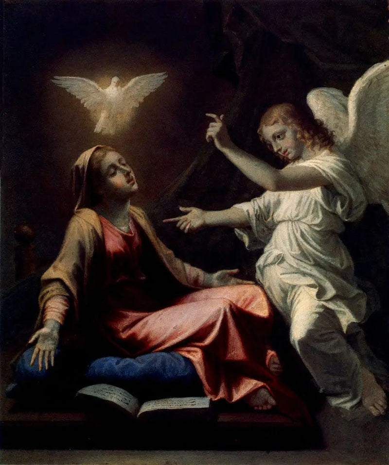 Die Verkündigung - Nicolas Poussin