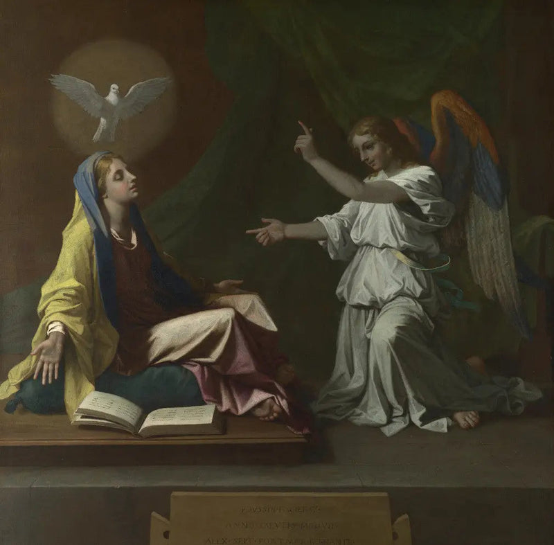 Verkündigung - Nicolas Poussin