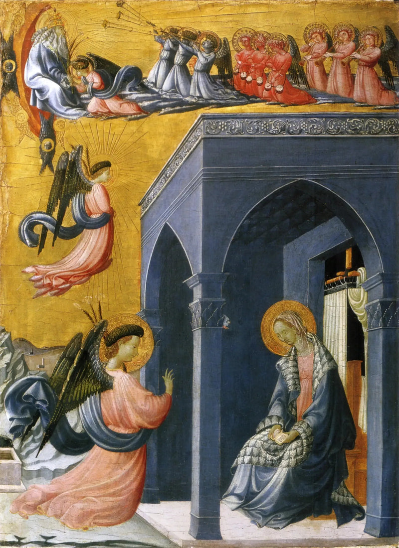 Die Verkündigung - Paolo Uccello