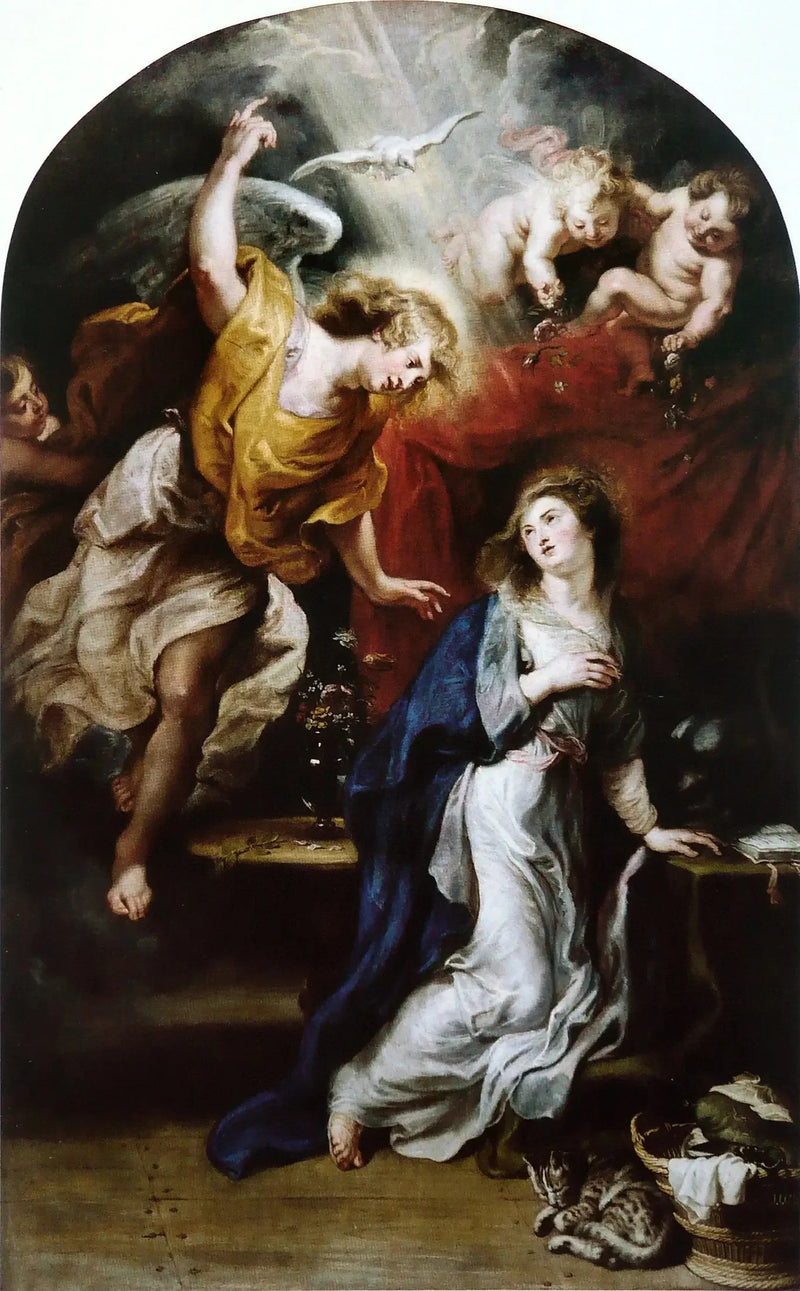 Die Verkündigung - Peter Paul Rubens