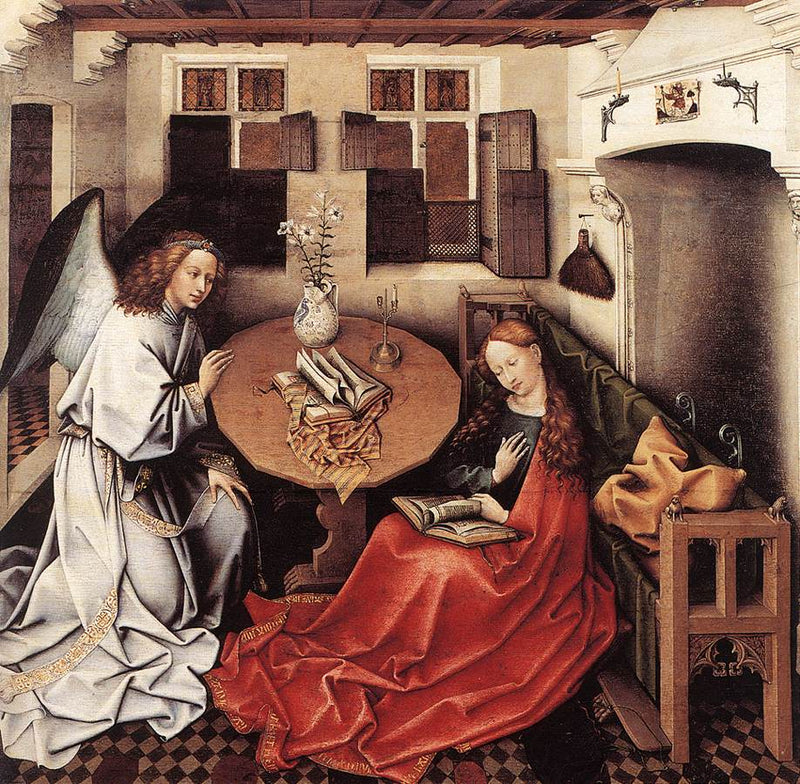 Die Verkündigung - Robert Campin