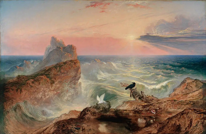 Die Beruhigung der Gewässer - John Martin