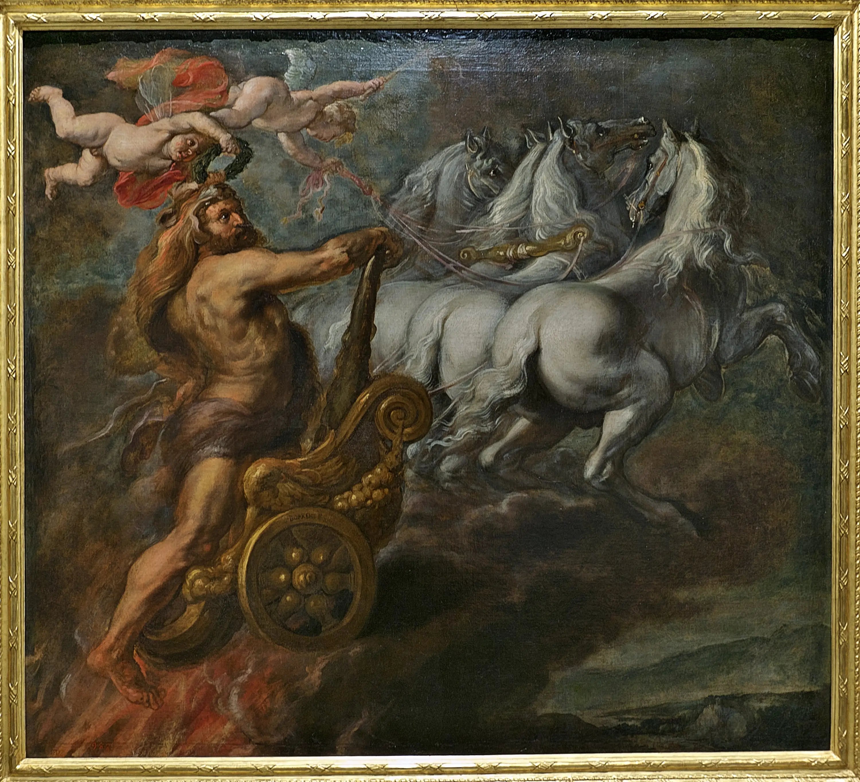 L'Apothéose d'Hercule - Peter Paul Rubens image 1 reproduction artisanale de tableau