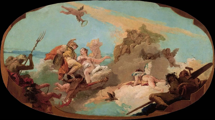 Die Himmelfahrt des Admirals Vettor Pisani - Giovanni Battista Tiepolo