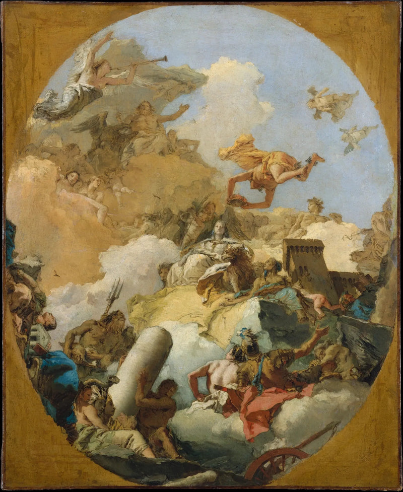 Die Apothéose der spanischen Monarchie - Giovanni Battista Tiepolo