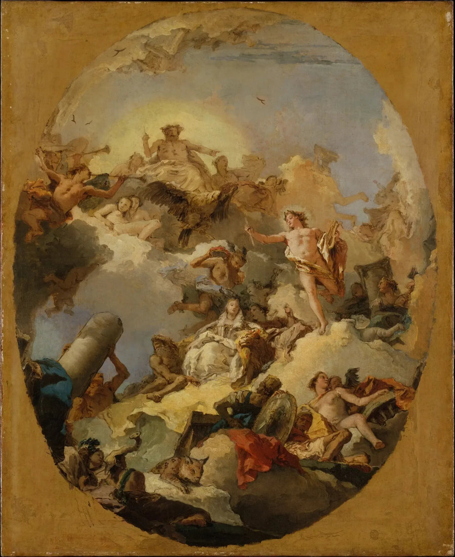 Die Apothéose der spanischen Monarchie - Giovanni Battista Tiepolo