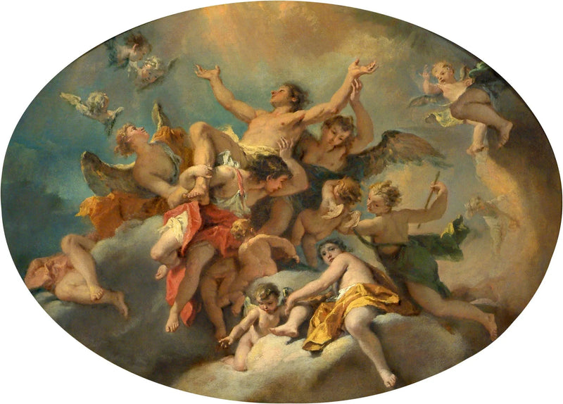 Die Apotheose des heiligen Sebastian - Sebastiano Ricci