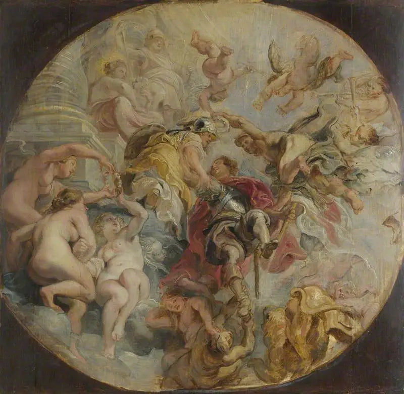 L'Apothéose du duc de Buckingham - Peter Paul Rubens image 1 reproduction d’œuvre d’art à l’huile