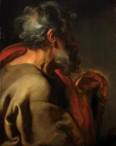 Der Apostel Simon - Antoine van Dyck
