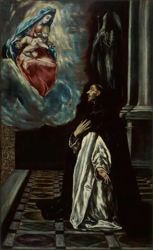 Die Erscheinung der Jungfrau in Saint Hyacinthe - El Greco