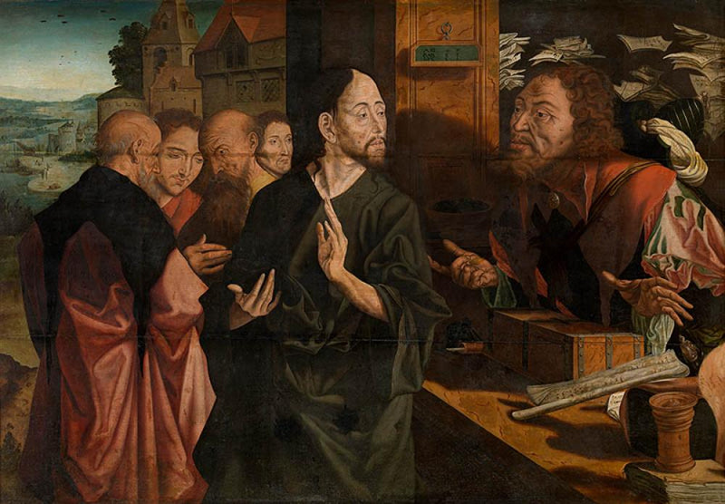 Der Ruf des heiligen Matthäus - Marinus van Reymerswale