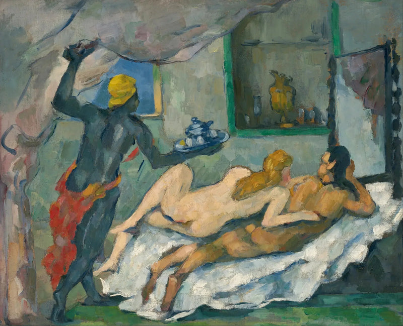 Der Nachmittag in Neapel - Paul Cézanne