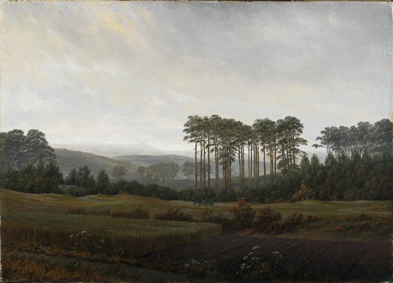 Der Nachmittag - Caspar David Friedrich