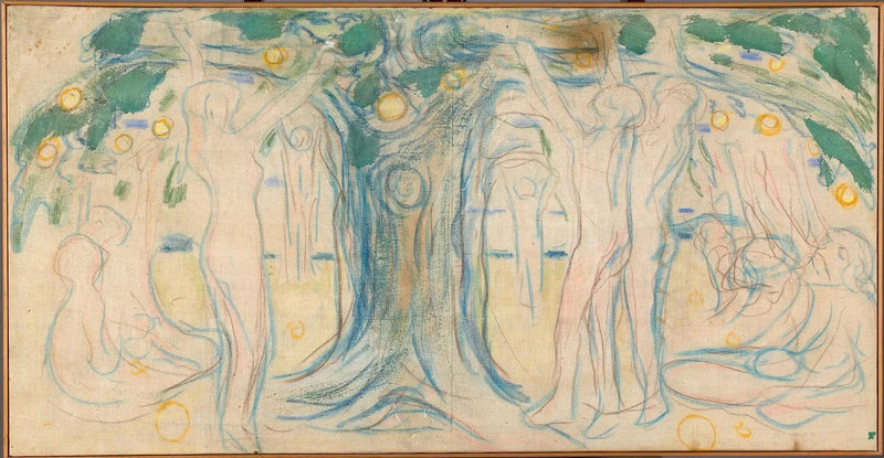 Der Lebensbaum - Edvard Munch