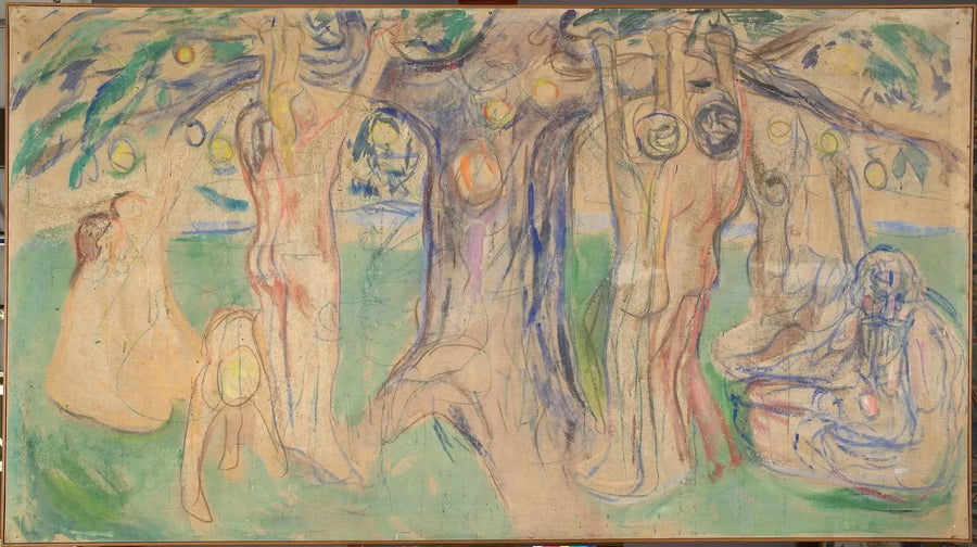 Der Lebensbaum - Edvard Munch