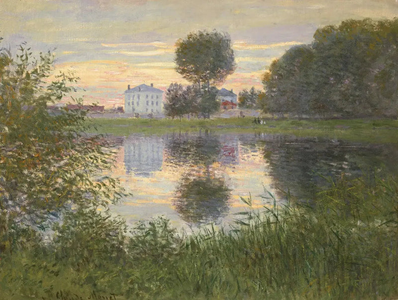 Der Baum in Kugelform, Argenteuil - Claude Monet
