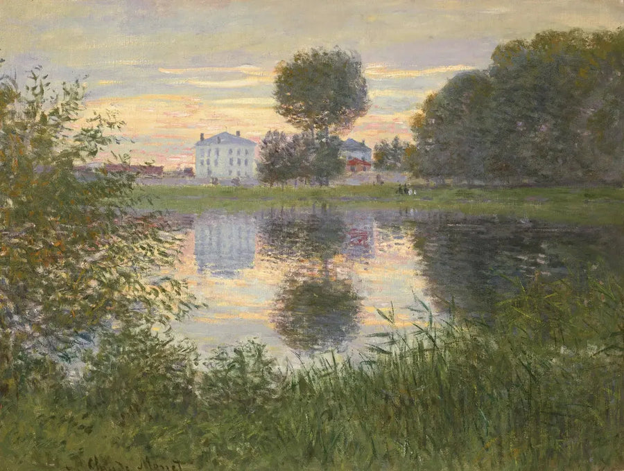 Der Baum in Kugelform, Argenteuil - Claude Monet