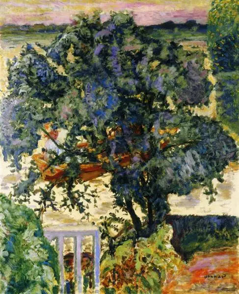 Der Baum am Fluss - Pierre Bonnard