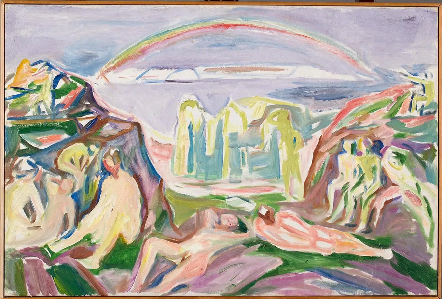 Der Regenbogen - Edvard Munch