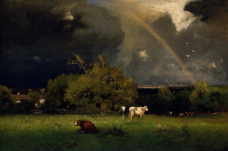 Der Regenbogen - George Inness