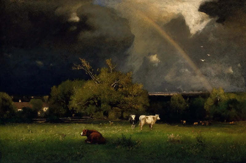 Der Regenbogen - George Inness