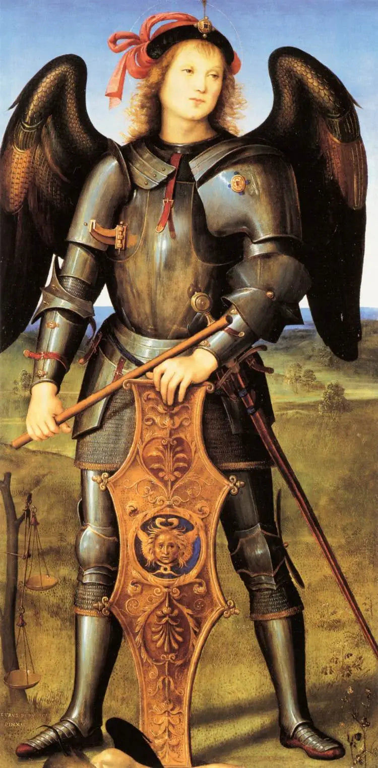 Der Erzengel Michael - Pietro Perugino