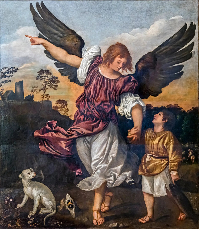 Der Erzengel Raphael und Tobi - Titian