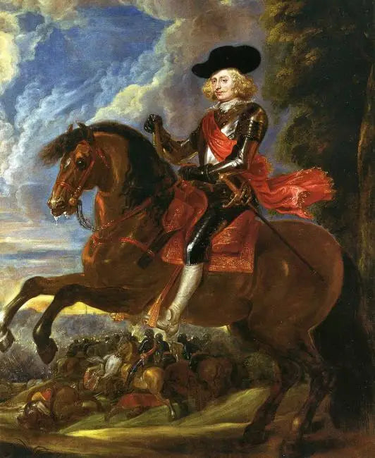 Der Erzherzog Ferdinand zu Pferd - Peter Paul Rubens