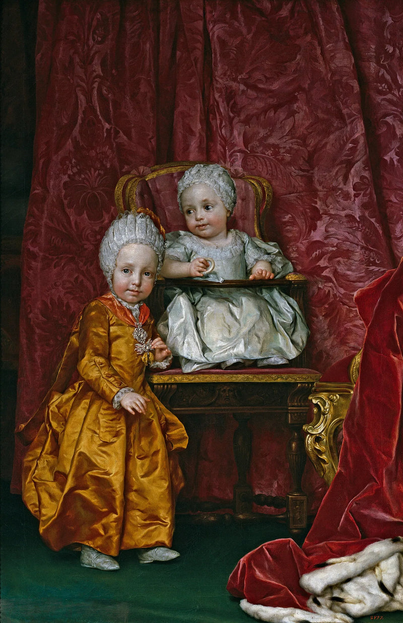 Erzherzog Ferdinand und Erzherzogin Marie Anne von Österreich - Anton Raphael Mengs