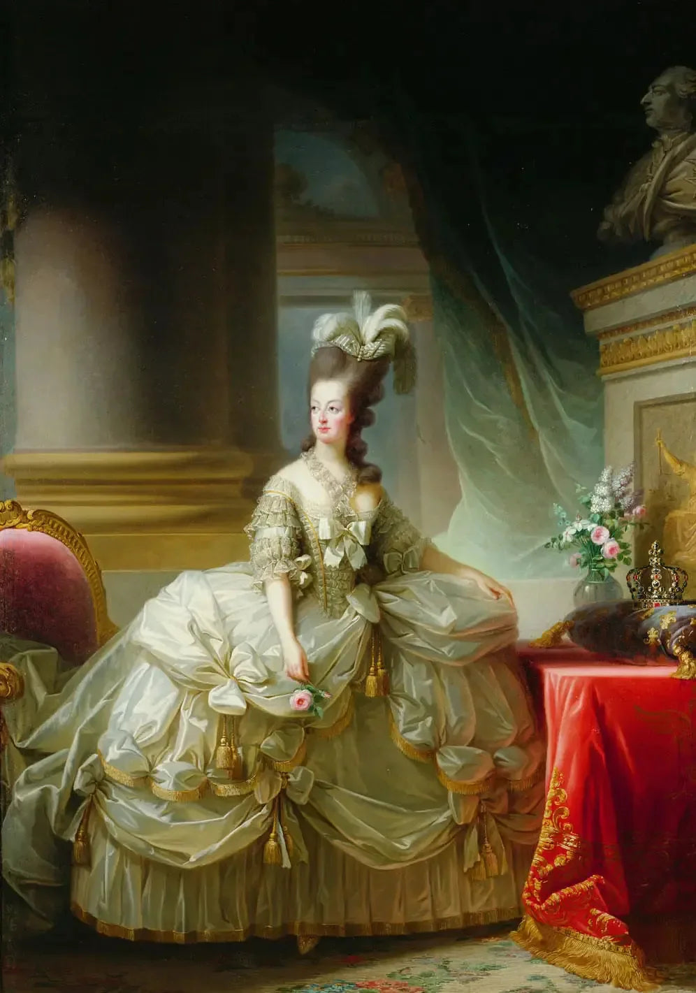 L'Archiduchesse Marie-Antoinette, reine de France (1755-1793) - Élisabeth Vigée Le Brun image 1 reproduction de peinture à l’huile