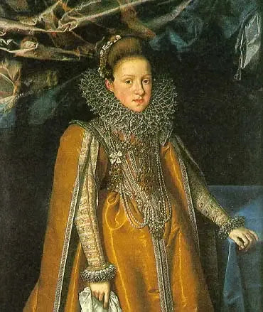 Die Erzherzogin Marie-Madeleine von Österreich - Frans Pourbus der Jüngere