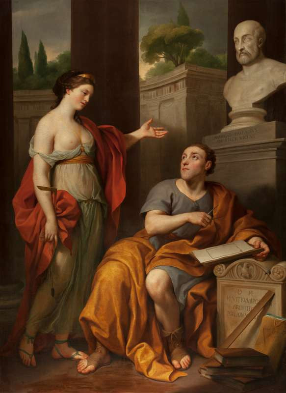Der Architekt und seine Muse. Porträt von James Caulfield, Lord Charlemont - Anton Raphael Mengs