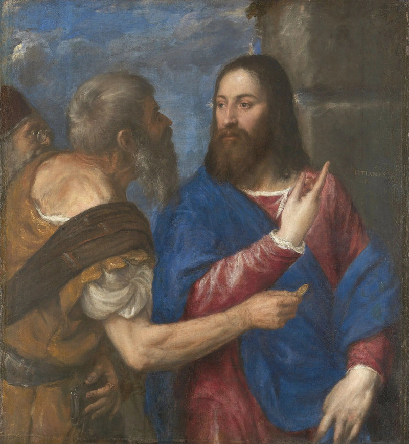 Das Geld des Tributs - Titian